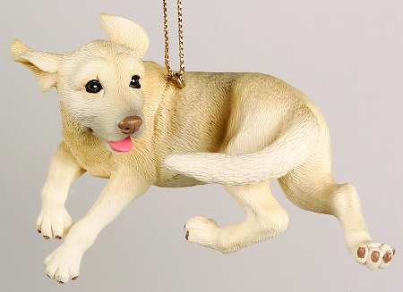 Dogs Ornament Collection Yellow Labrador Retriever - Boxed