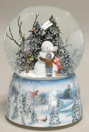 Glitterdomes Snowman-Winter Wonderland - No Box
