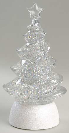 Glitterdomes Christmas Tree-Led Multicolor Light - No Box