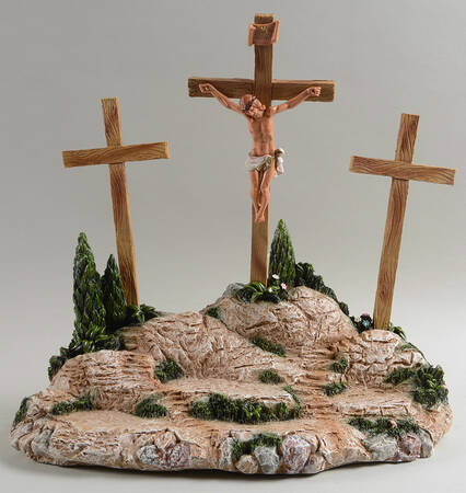 Fontanini Life of Christ Crucifixion Scene - 4pc Set - Boxed