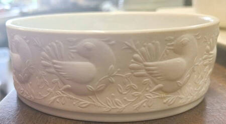 Wiinblad Giftware Embossed Round Bowl - No Box