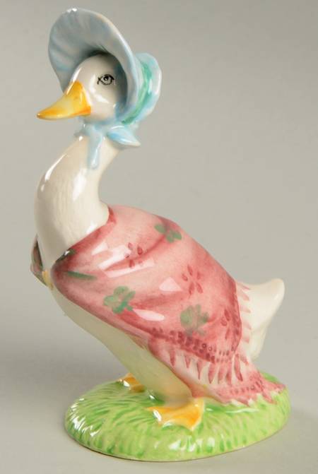 Beatrix Potter Backstamp 9 Jemima Puddle Duck - Boxed