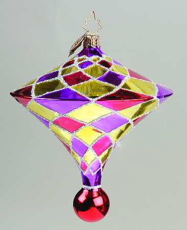 Christopher's Favorite Designs Tiffany Brite Harlequin-Red/Purple/Gold - No Box
