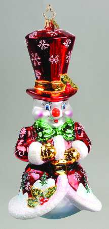 2005 Christopher Radko Ornaments Frosty Snowcaps - No Box