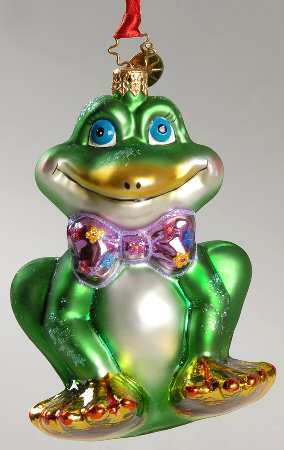 2005 Christopher Radko Ornaments Froggie Eyes - No Box