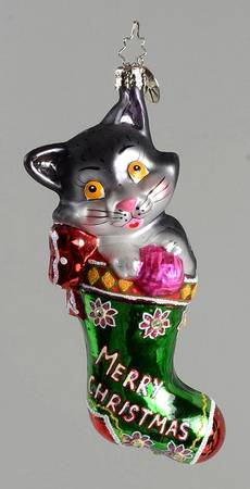 2005 Christopher Radko Ornaments Me-Ow Surprise-Cat - No Box
