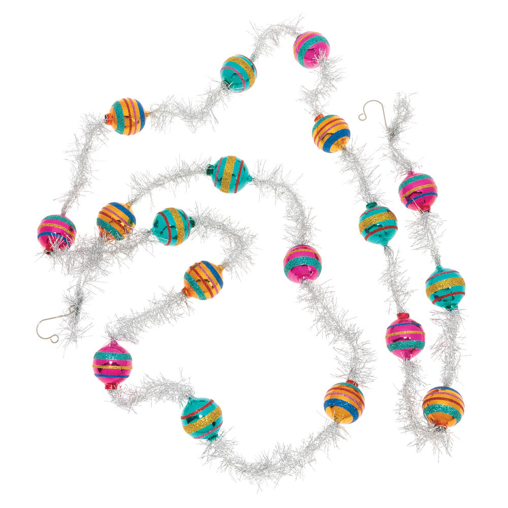 Shiny Brite Ornaments 7' Tinsel Garland-Christmas Confettii - Boxed