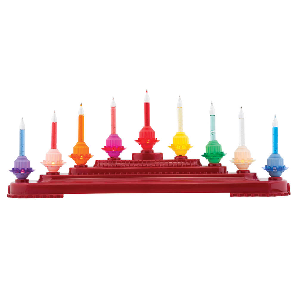 Shiny Brite Ornaments Bubble Light Candolier - Boxed by Christopher Radko