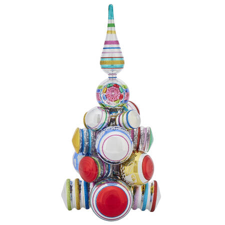 Shiny Brite Ornaments Cluster Tree-Christmas Confetti - Boxed