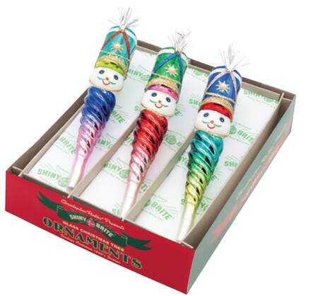 Shiny Brite Ornaments Nutcracker Icicles-Christmas Confetti - Boxed