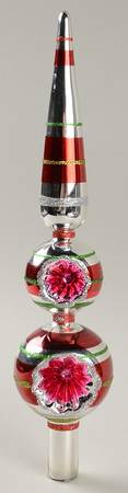 Shiny Brite Ornaments Vintage Finial - Boxed