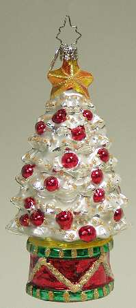 2006 Christopher Radko Ornaments Rhythm & Spruce-Red - No Box