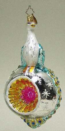 2006 Christopher Radko Ornaments In Living Color-White - No Box