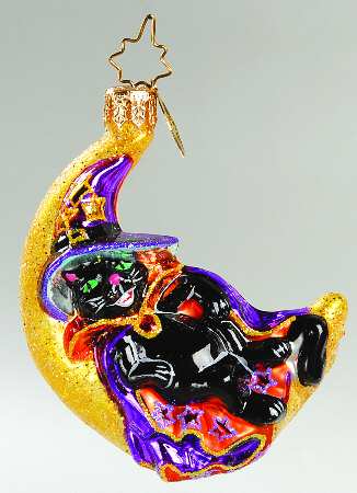 2006 Christopher Radko Ornaments Luna Spellcat - No Box