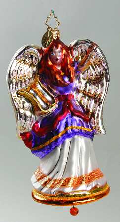 2006 Christopher Radko Ornaments Heavenly Bell-Purple - No Box