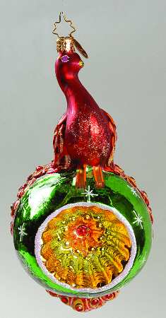 2006 Christopher Radko Ornaments In Living Color-Red - No Box
