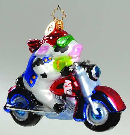 2006 Christopher Radko Ornaments Guernsey Rider - No Box
