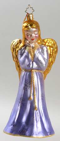 2006 Christopher Radko Ornaments Prayers & Protection-Lavender - No Box