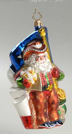2006 Christopher Radko Ornaments Santa Pride Of Texas - No Box