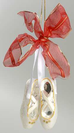 2006 Christopher Radko Ornaments Ballet Bliss-White - No Box