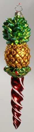 2006 Christopher Radko Ornaments Holly Apple On Ice - No Box