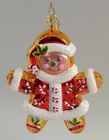 2006 Christopher Radko Ornaments Ginger-Ted Cookie - No Box