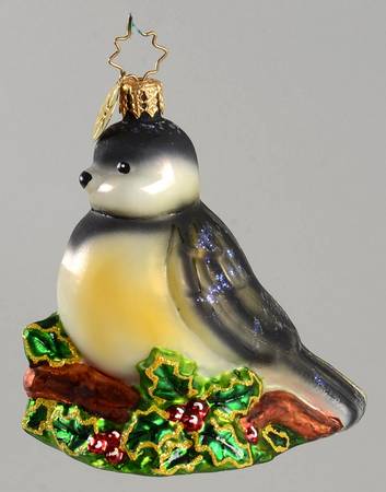 2006 Christopher Radko Ornaments Chubby Chickadee - No Box