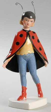 Dressed Up Children Ladybird - With Box
