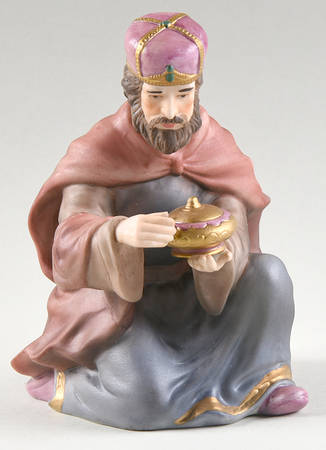 Holiday Traditions Classic Nativity King Kneeling - No Box