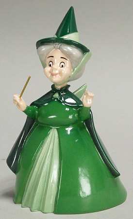 Sleeping Beauty Fauna-Thoughtful Fairy - Boxed