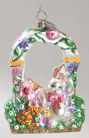 Rabbits & Bunnies Spring Garden Gate - No Box