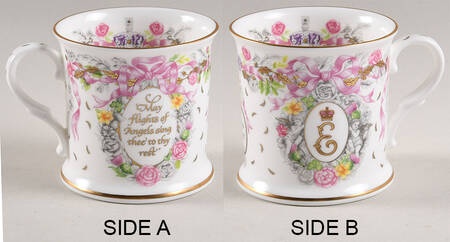 Royal Collection Royalty Giftware Elizabeth Ii  1926-2022 Memorial Mug - Boxed
