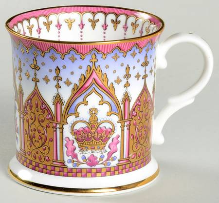 Royal Collection Royalty Giftware Elizabeth Ii 50th Anniversary-Mug - Boxed