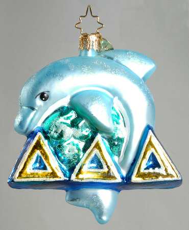 Fraternity-Sorority Tri Delta Dolphin - No Box