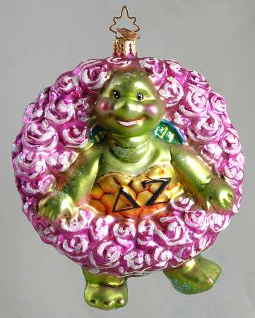 Fraternity-Sorority Delta Zeta Turtle - No Box