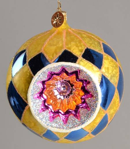 Reflectors (Traditional) Harlequin Highlights-Blue/Gold - No Box