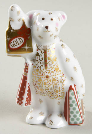 Miniature Bear Collection Shopper Bear-Frankincense - Boxed