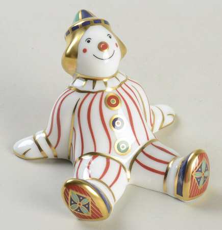 Treasures of Childhood Clown Doll-Stripy - Boxed