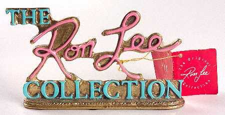 Advertising Signs Aqua And Pink On Gold - Advertising Signs