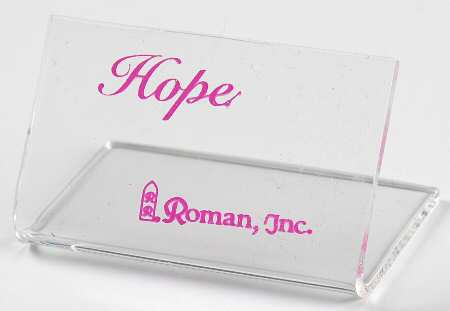 Advertising Signs Hope - Plastic Advertising Sign