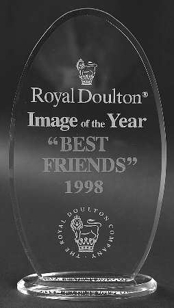 Advertising Signs Image Of The Year/Best Friends - Lucite Advertising Sign
