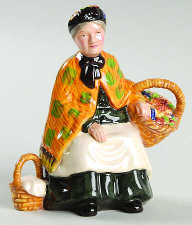 Street Vendors-Miniature Old Lavender Seller - Boxed