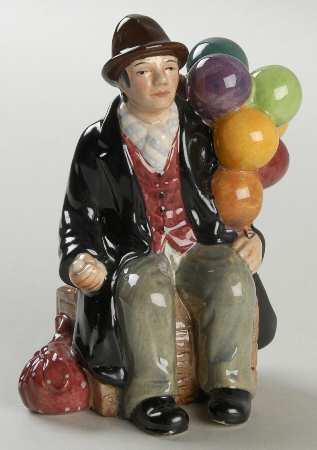 Street Vendors-Miniature Balloon Man - No Box