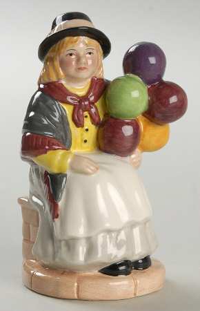 Street Vendors-Miniature Balloon Girl - Boxed