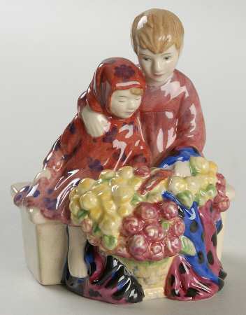 Miniature Character Studies Flower Sellers Children - Boxed