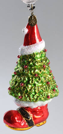 2008 Christopher Radko Ornaments Holly Boot - No Box