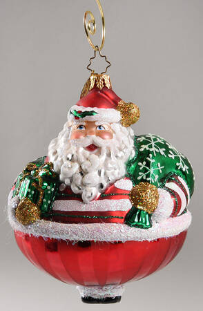 2008 Christopher Radko Ornaments Holiday Ballooning - No Box