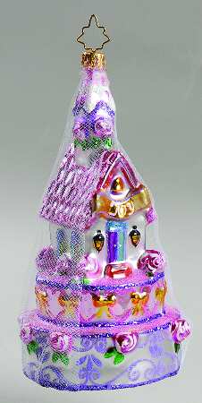 2008 Christopher Radko Ornaments Sweet Chapel - No Box