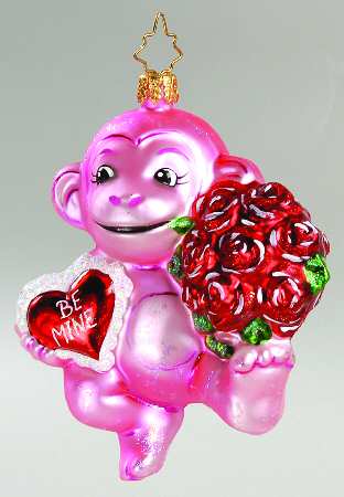 2008 Christopher Radko Ornaments Monkey B Mine - No Box
