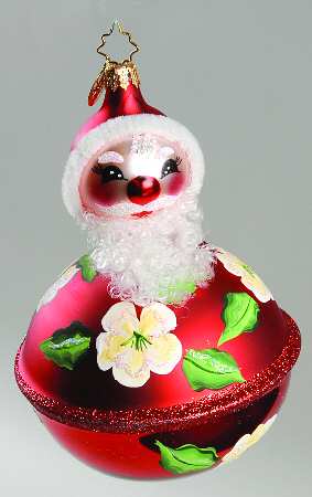 2008 Christopher Radko Ornaments Sparkle Blossom Nick - No Box